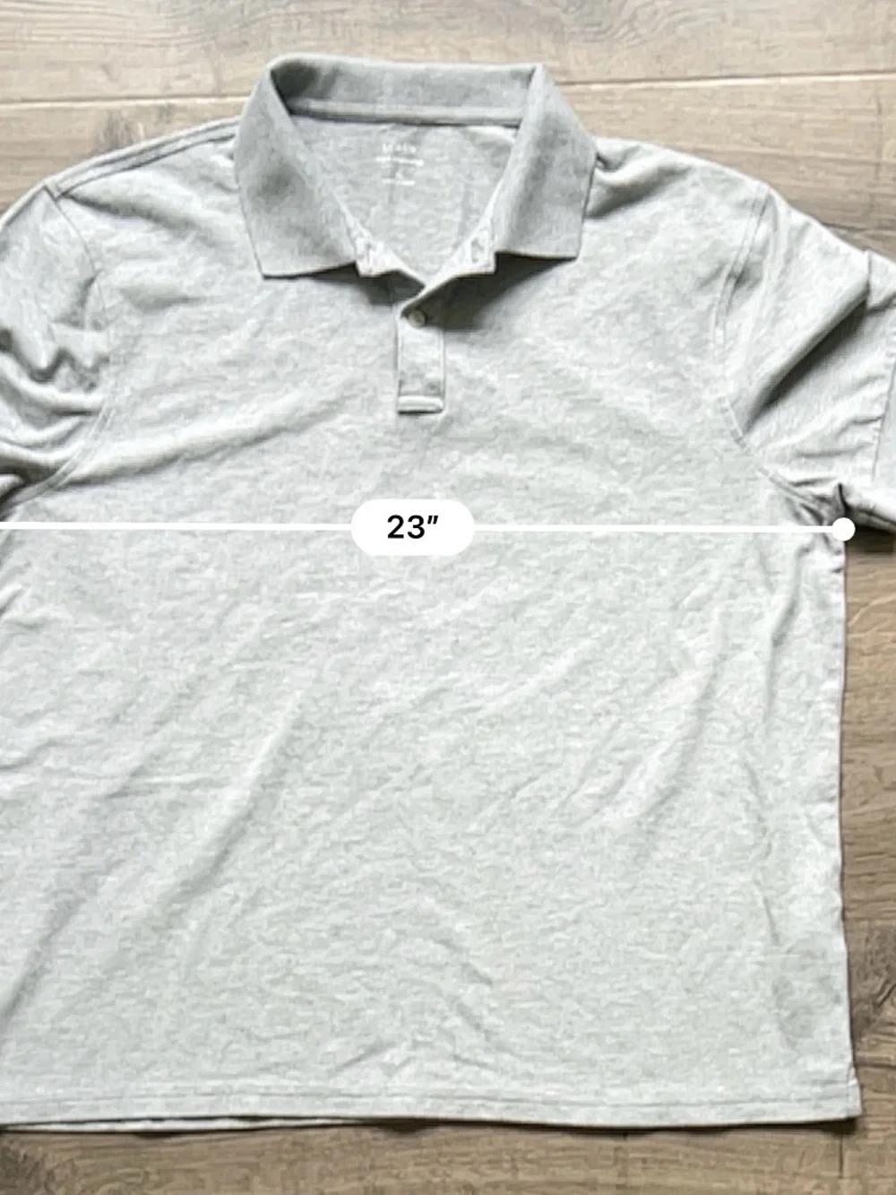 J. Crew Light Gray Men's Polo Shirt